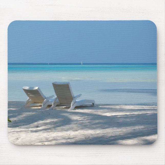Sunloungers Mouse Pad (Front)