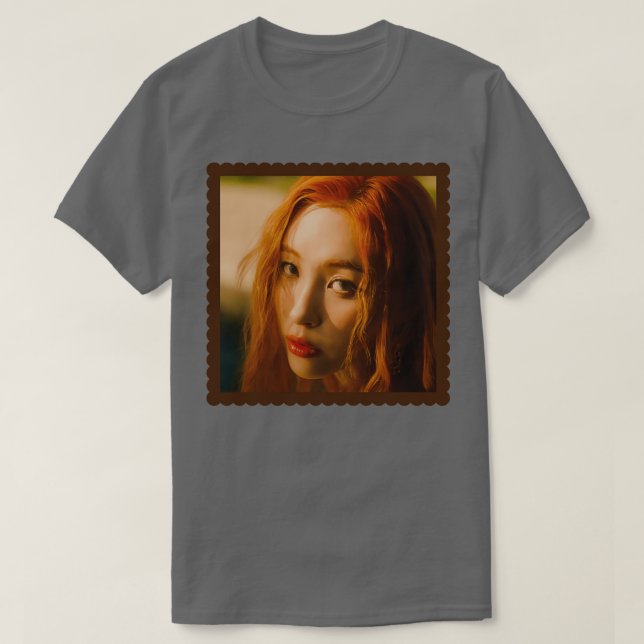 SUNMI HEART BURN T-Shirt (Design Front)