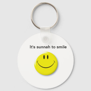 Sunnah smile keychain