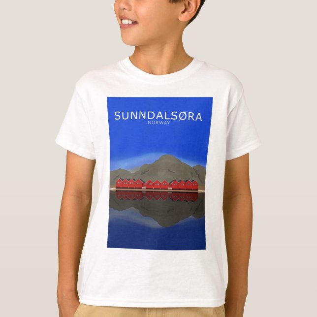 Sunndalsøra Norway T-Shirt (Front)