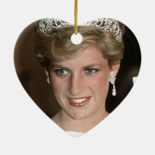 Sunning! HRH Princess of Wales Ceramic Ornament
