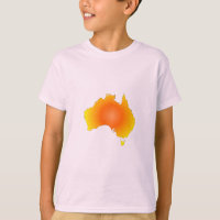 Sunny Australia Map