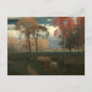 Sunny Autumn Day by George Inness Postcard