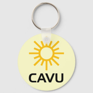 Sunny Aviation Lingo CAVU Keychain