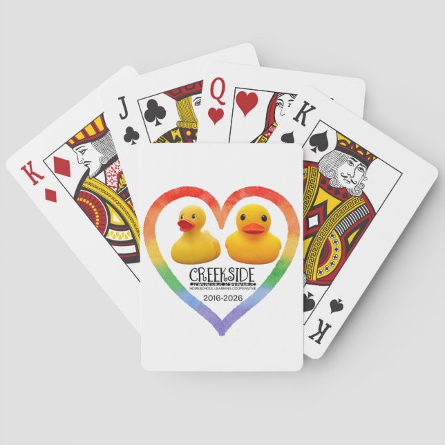 sunny b and moony playing cards (Back)