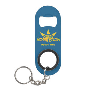 Sunny Beach BULGARIA custom bottle opener Keychain Bottle Opener