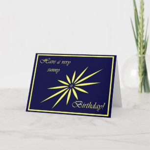 Sunny Birthday! Card