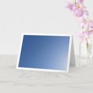 Sunny Blue Sky Background Card