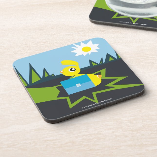 Sunny Bunny Coaster (Left Side)