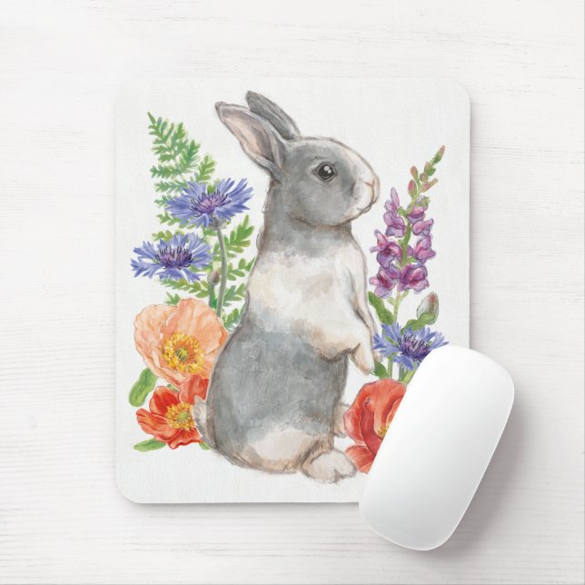Sunny Bunny Mouse Pad (With Mouse)
