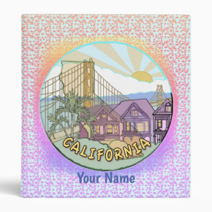 Sunny California binder