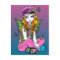 "Sunny" Candied Butterfly Rainbow Fairy Postcard