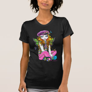 "Sunny" Candied Butterfly Rainbow Fairy Top
