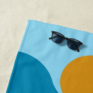 Sunny Cotton Beach Towel