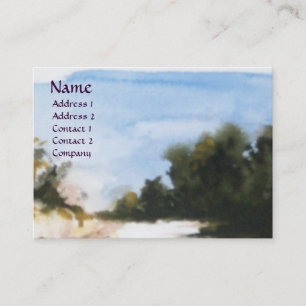 SUNNY COUNTRYSIDE IN TUSCANY BUSINESS CARD