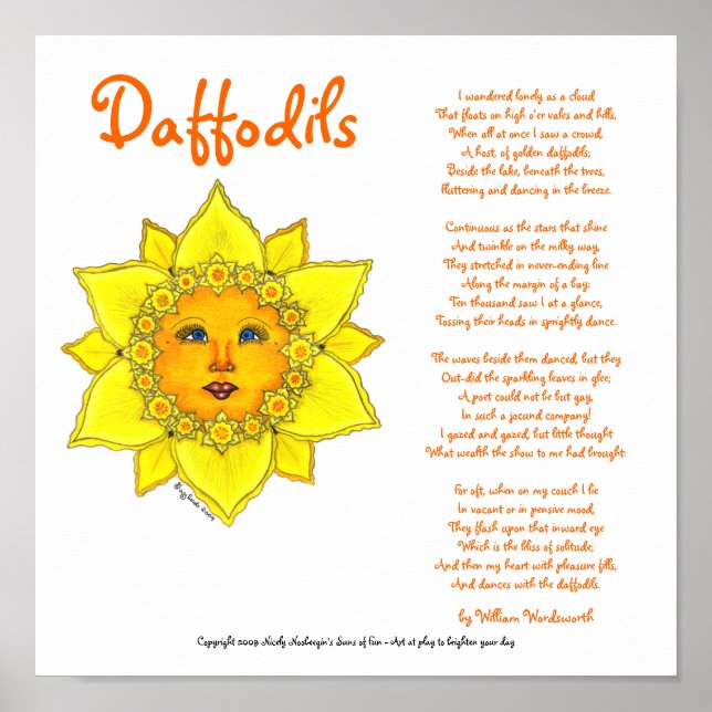 Sunny Daffodil - Poster (Front)