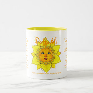 Sunny Daffodil -Two Tone Mug (yellow) #4