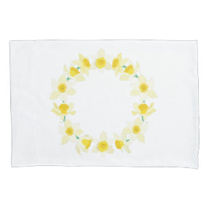 Sunny Daffodils.  Pillowcase