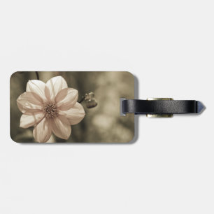 Sunny Dahlia Luggage Tag