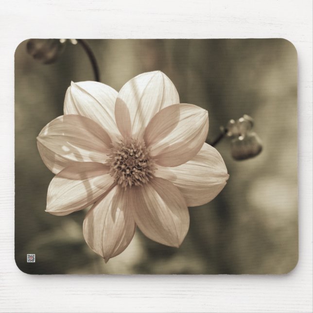 Sunny Dahlia Mouse Pad (Front)