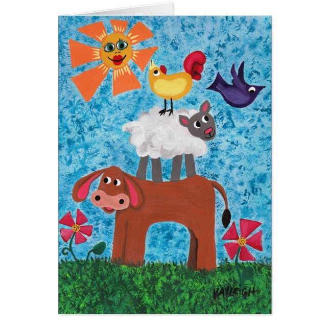 Sunny Day at the farm (Front)