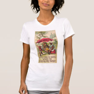 Sunny Day Bear Ladies light short sleeve T-Shirt