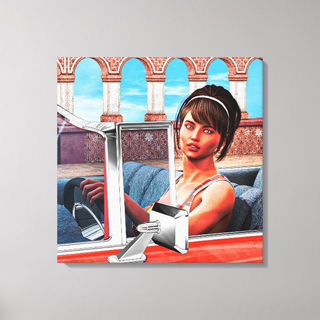 Sunny Day Canvas Print (Front)