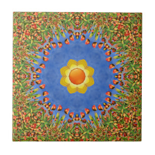 Sunny Day Colourful Ceramic Tiles
