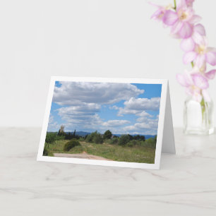 Sunny Day, Country Landscape Card