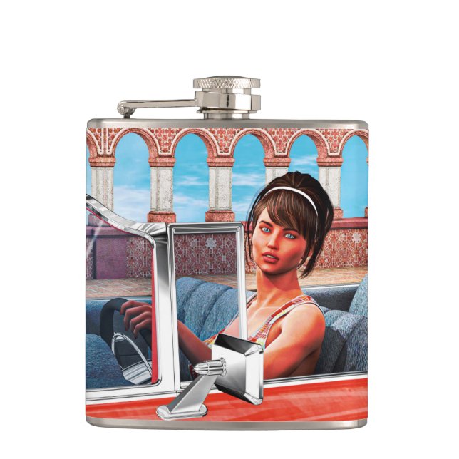 Sunny Day Hip Flask (Front)
