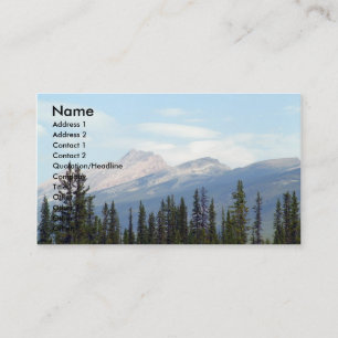 Sunny Day/Mountains Business Card