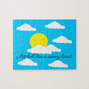Sunny Day with Lots of Clouds Jigsaw Puzzle