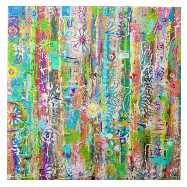 Sunny Days 6 x 6 Ceramic Tile (Front)