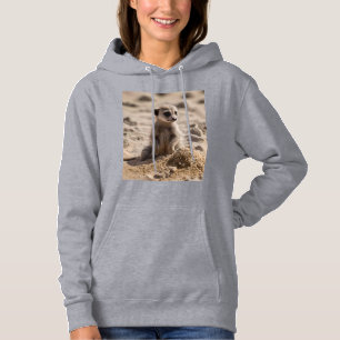 "Sunny Days: Baby Meerkat's Beach Adventure" Hoodie