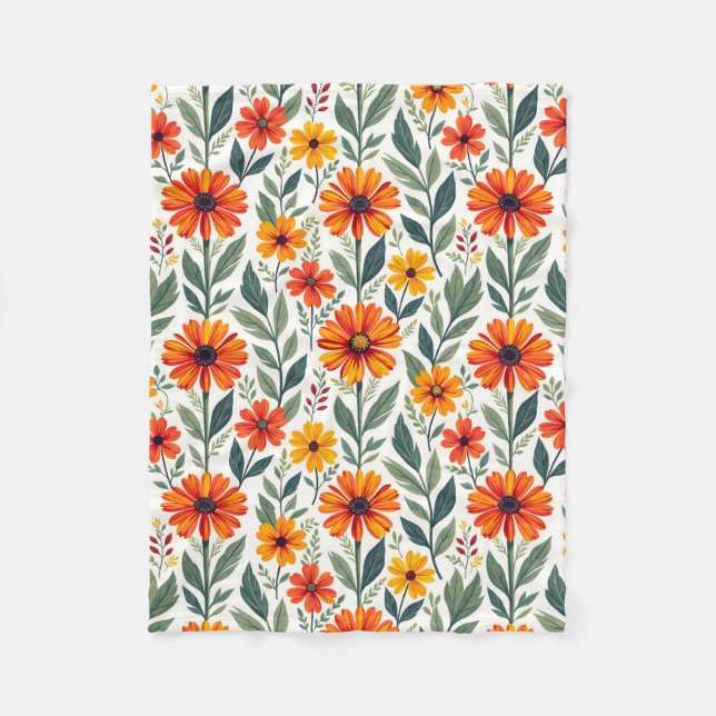 Sunny Days Fleece Blanket (Front)