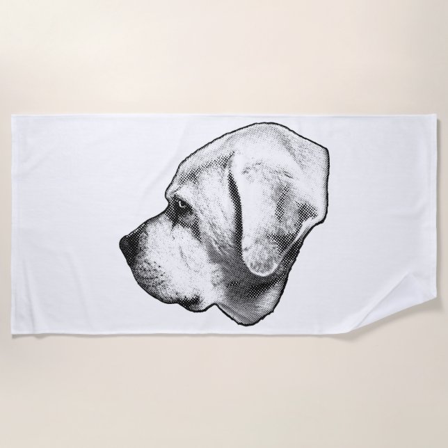 Sunny Days, Loyal Ways Beach Towel (Front)