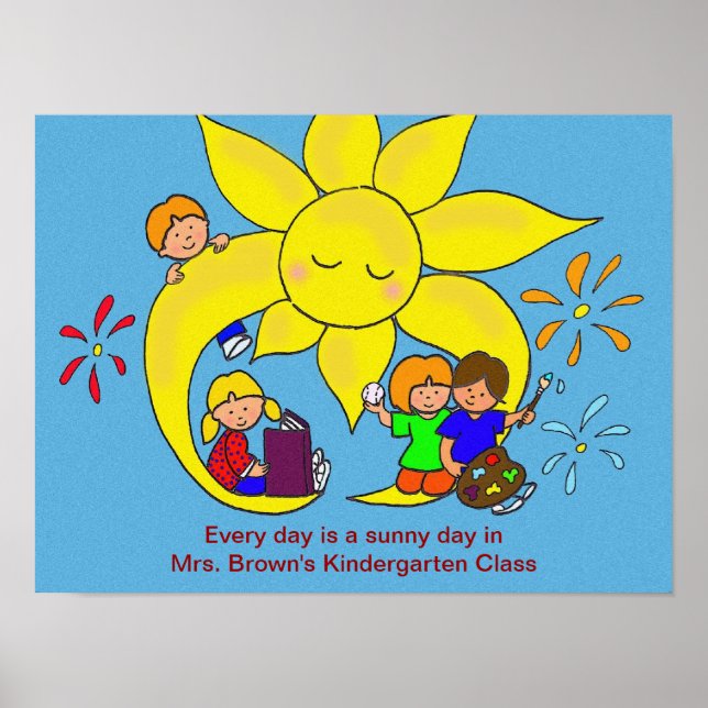 Sunny Days Poster (Front)