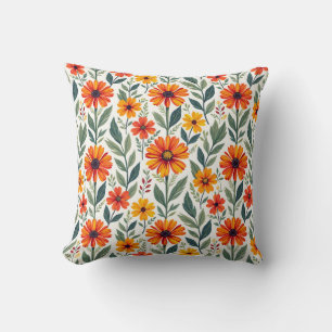 Sunny Days Throw Pillow
