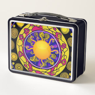 Sunny Daze Metal Lunch Box