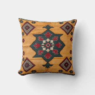 Sunny Delight" Persian Kilim Cushions: Timeless Throw Pillow