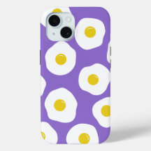 Sunny Egg Purple iPhone 15 Case