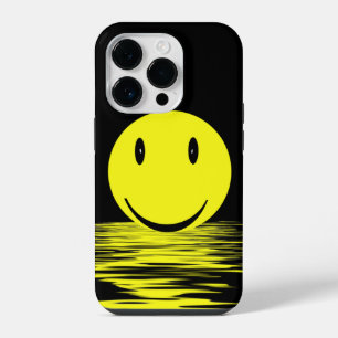 Sunny Face In Water Ripples  iPhone 14 Pro Case