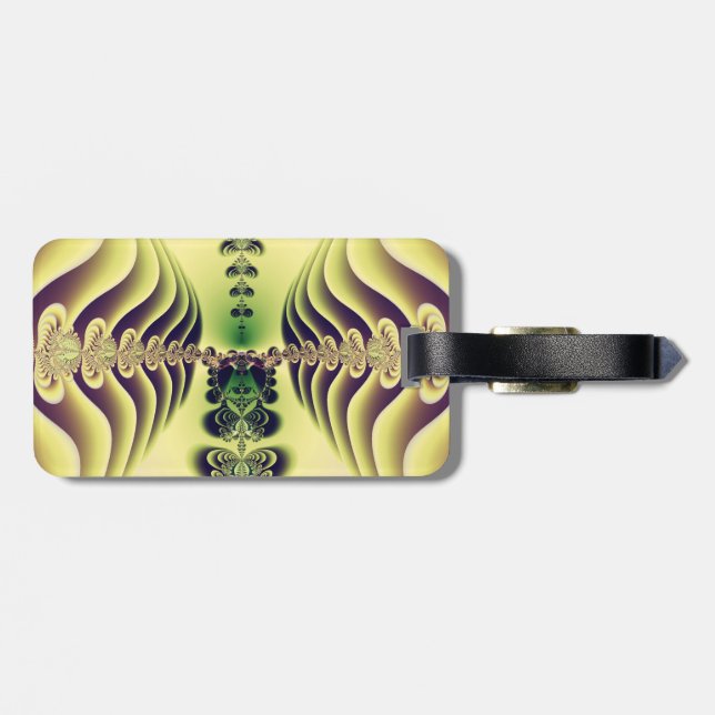 Sunny Fairytale Luggage Tag (Back Horizontal)