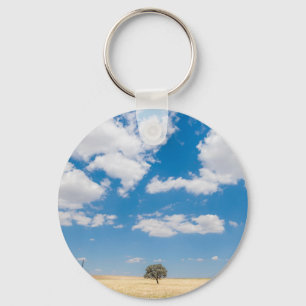 sunny field keychain