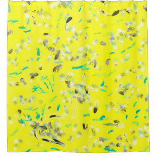 Sunny Flight Shower curtain