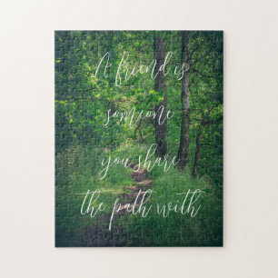Sunny forest path  jigsaw puzzle