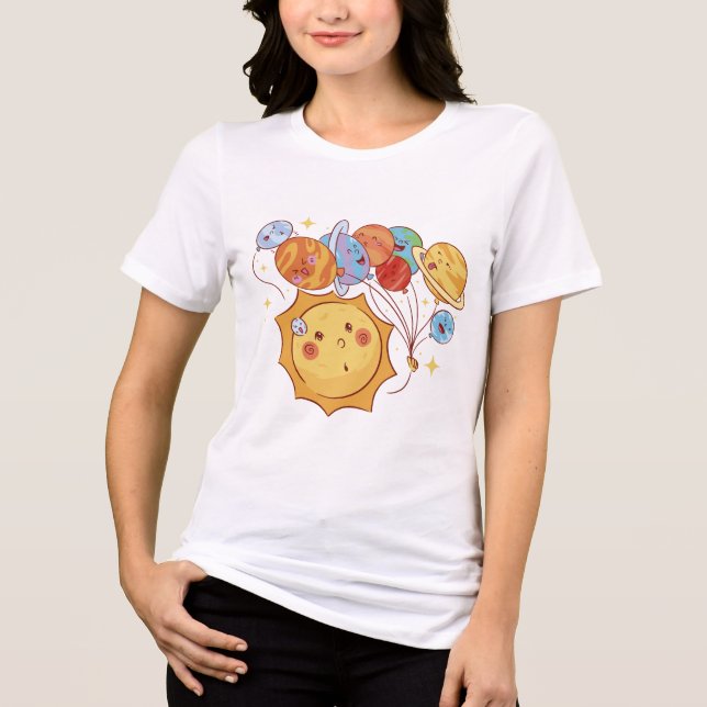 Sunny Friends Tri-Blend Shirt (Front)