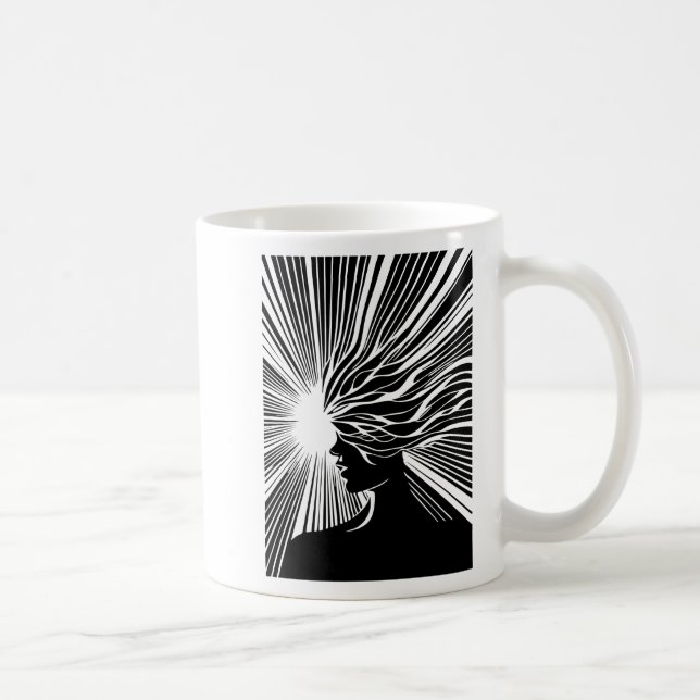 sunny girl coffee mug (Right)