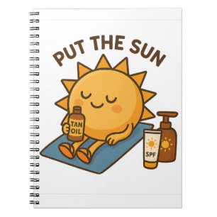 Sunny Glow Time Notebook