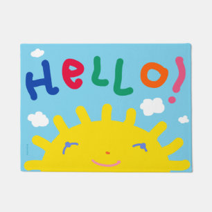 Sunny Hello Doormat